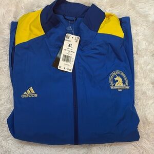 Adidas Men Boston Marathon running jacket #103